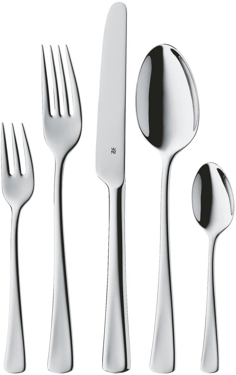 WMF Cubertería Denver cromargan brillante 30 piezas