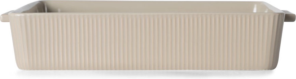 Sagaform Molde de horno Flora beige 36x23 cm