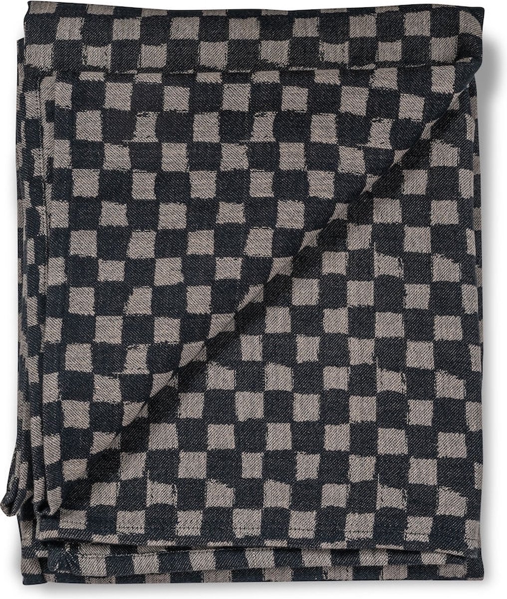 Byon Mantel Checki 150x250 cm negro