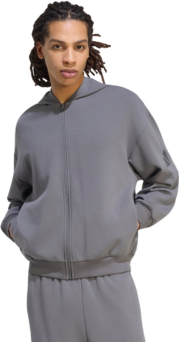 Sweatshirt à capuche zippé adidas Soft Lux