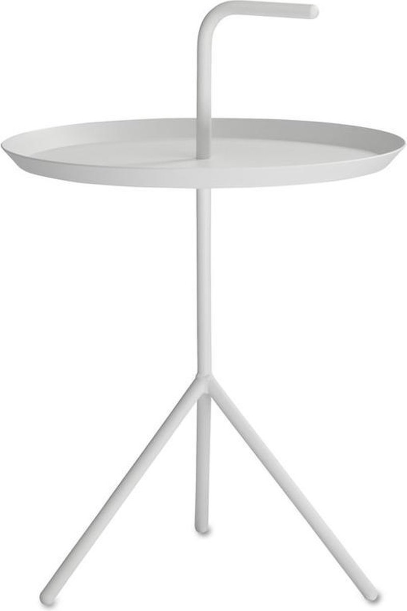 HAY Mesa auxiliar DLM Ø38 cm White