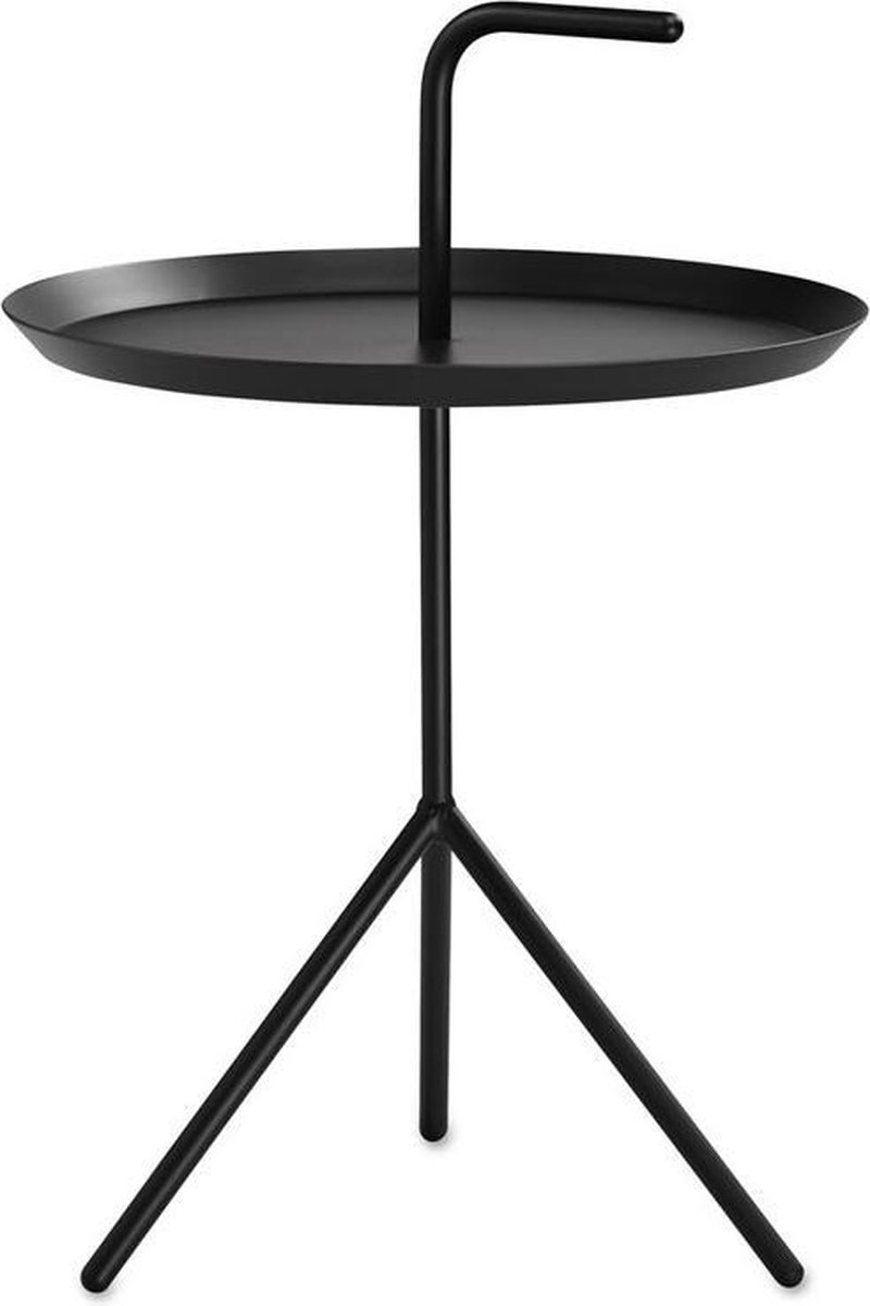 HAY Mesa auxiliar DLM Ø38 cm Black