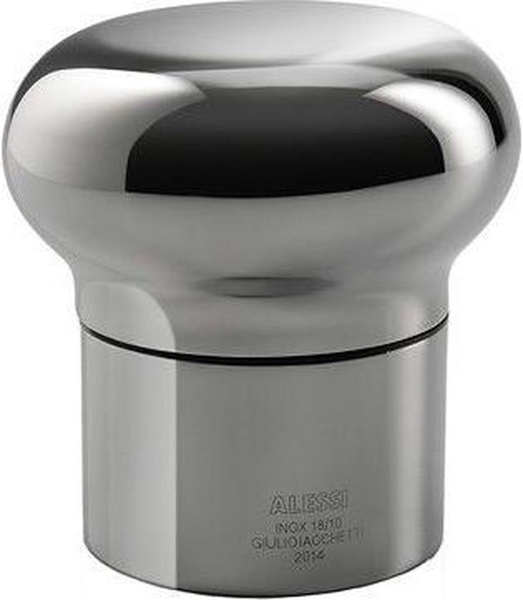Alessi Tapón para botella de champán Noè Acero inoxidable