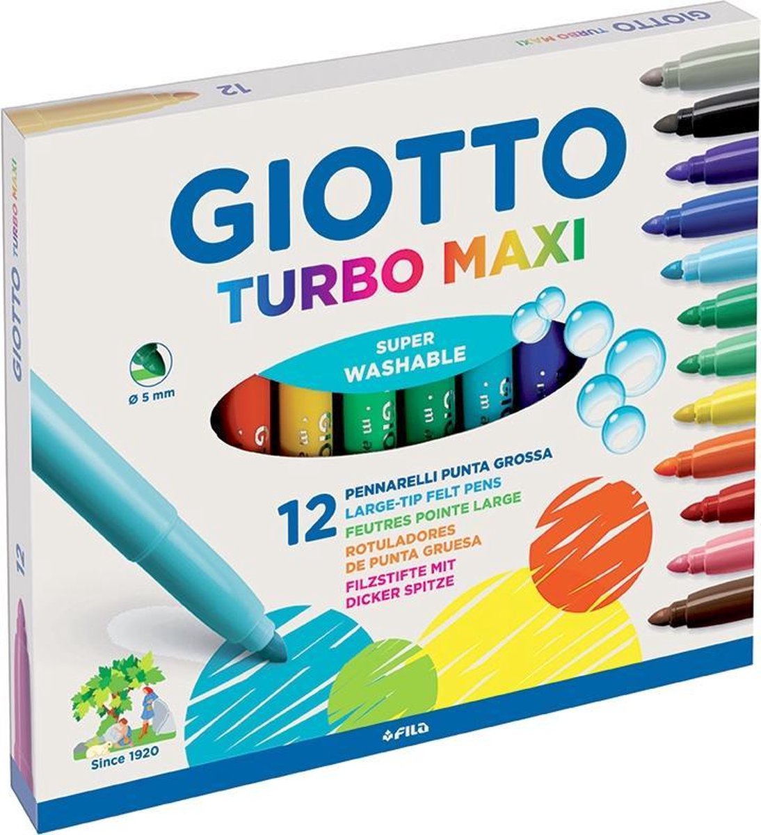 Giotto Turbo Maxi 6 pcs BL