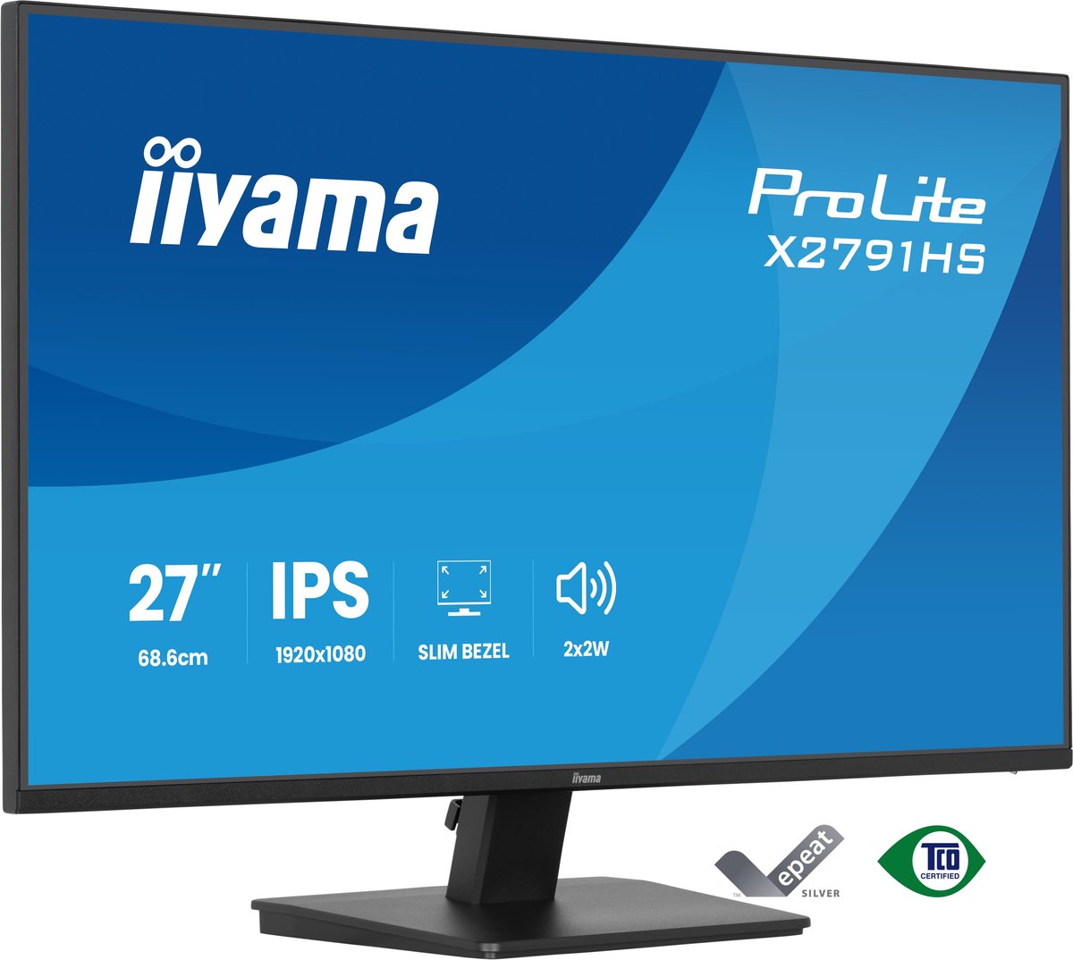 27" iiyama ProLite X2791HS - 1920x1080 (FHD) - 120Hz - IPS