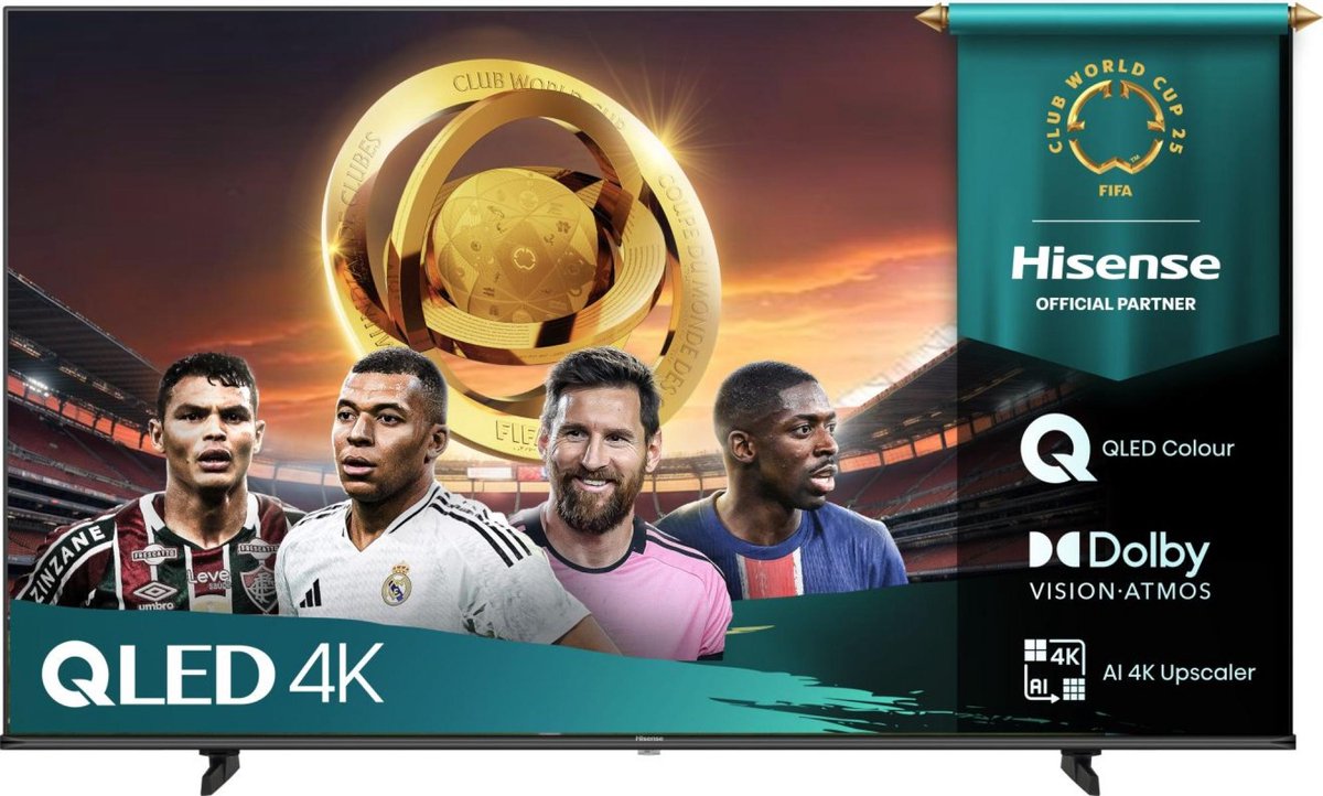 Hisense 65" Fladskærms TV QLED 4K Dolby Vision 65E77Q
