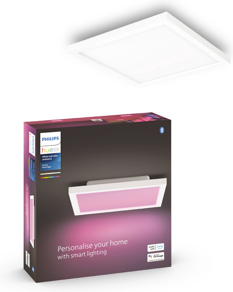 Philips Hue Surimu Panel Square 30 x 30 cm 25W