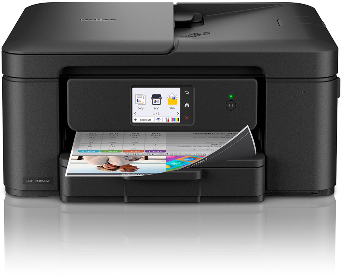 Brother DCP-J1460DW - multifunction printer - colour Multifunktion - Farve - Blæk