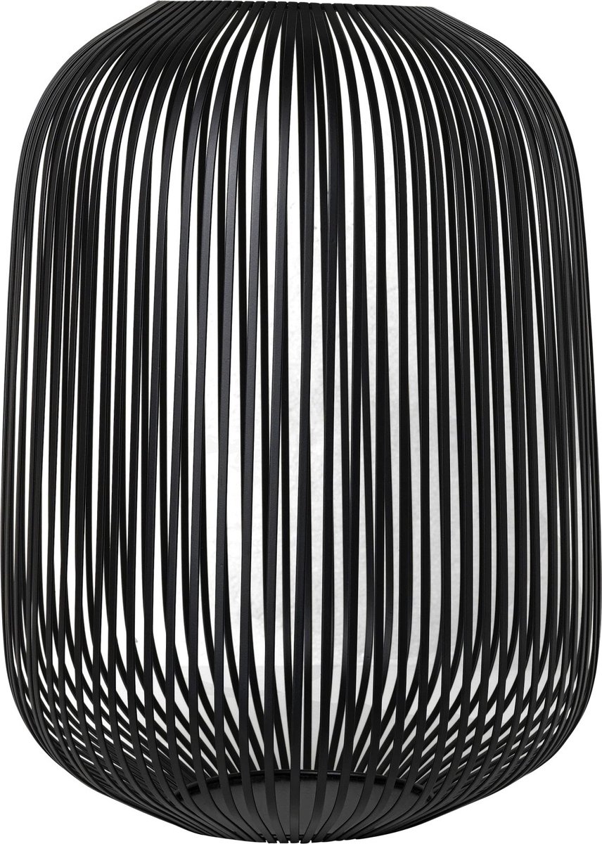 blomus Farol portavelas Lito Ø32 cm Negro