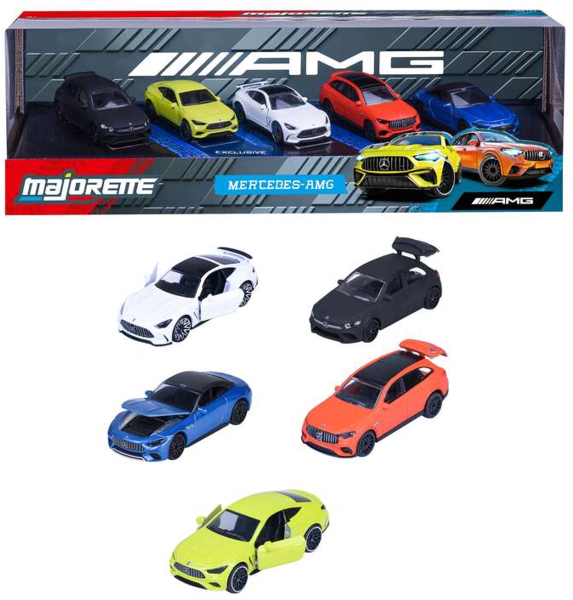 Majorette Mercedes-AMG 5 Pieces Giftpack