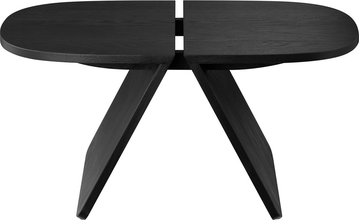 blomus Mesa de centro Avio 43x80x38 cm Black oak