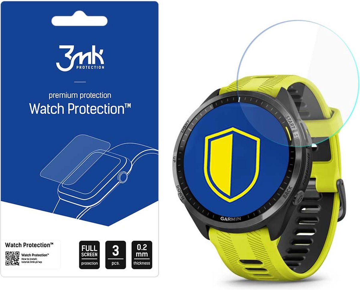 3mk Watch Protection™ v. ARC+ protective film for Garmin Forerunner 965