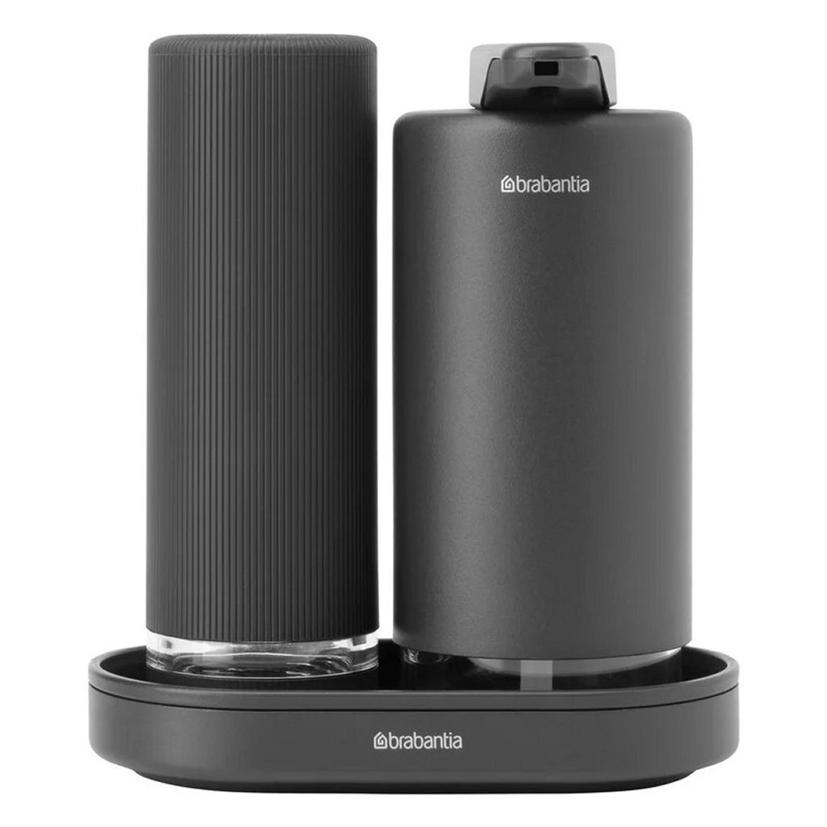 Brabantia Dispensador de jabón / detergente SinkStyle, set Mineral Infinite Grey