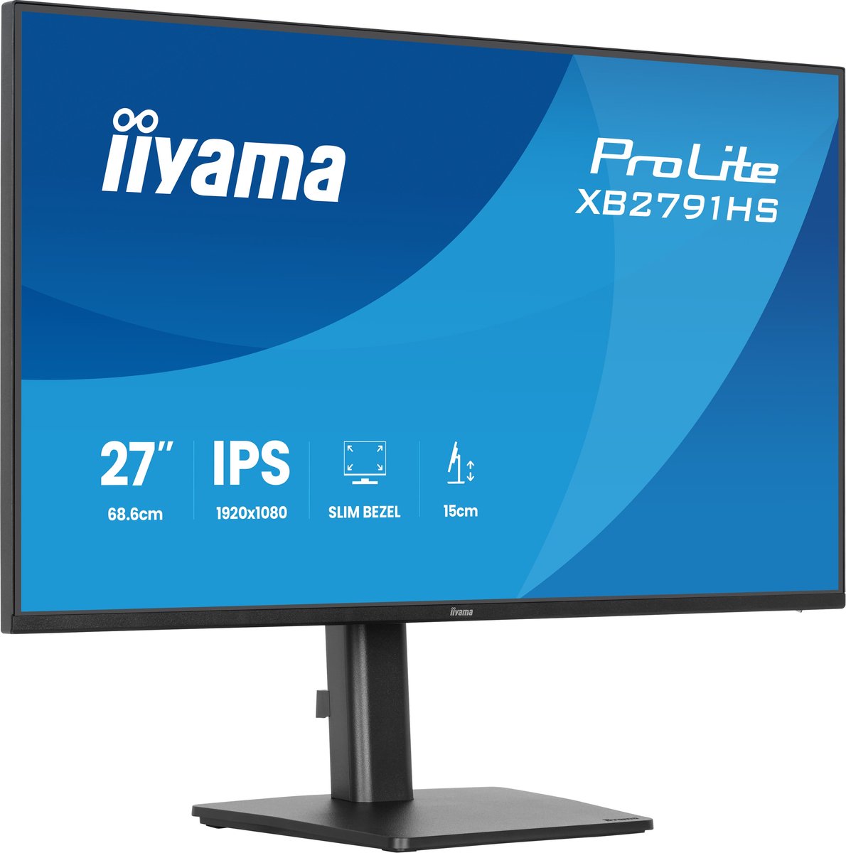 27" iiyama ProLite XB2791HS - 1920x1080 (FHD) - 120Hz - IPS