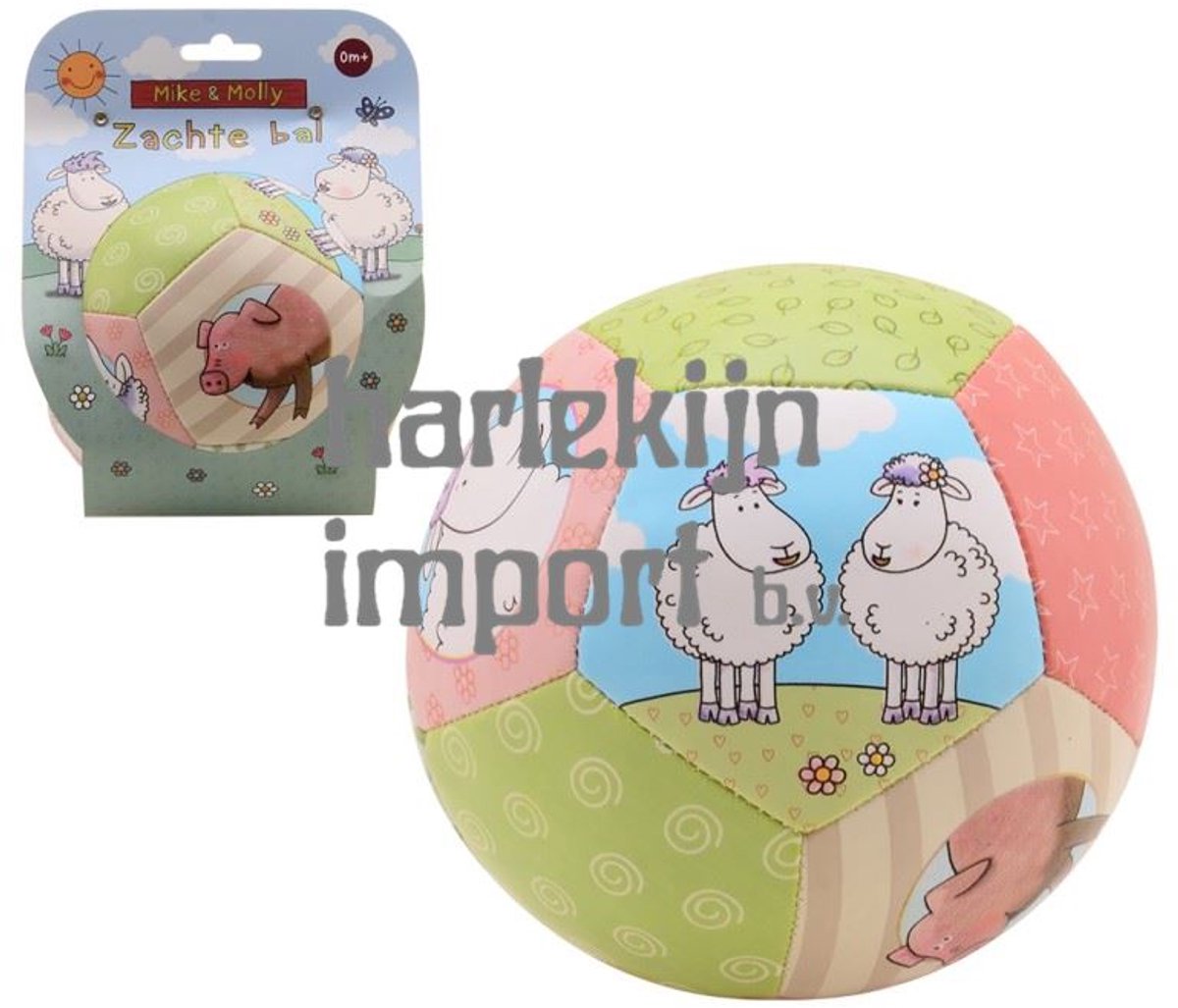 Johntoy Mike & Molly Soft Baby Ball