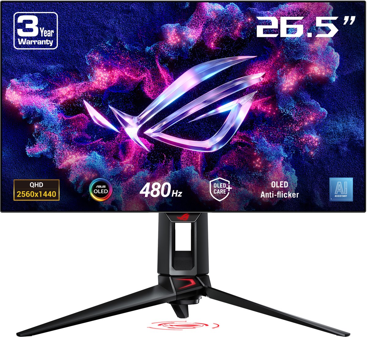 27" ASUS ROG Swift OLED PG27AQDP - 2560x1440 (QHD) - 480Hz - OLED