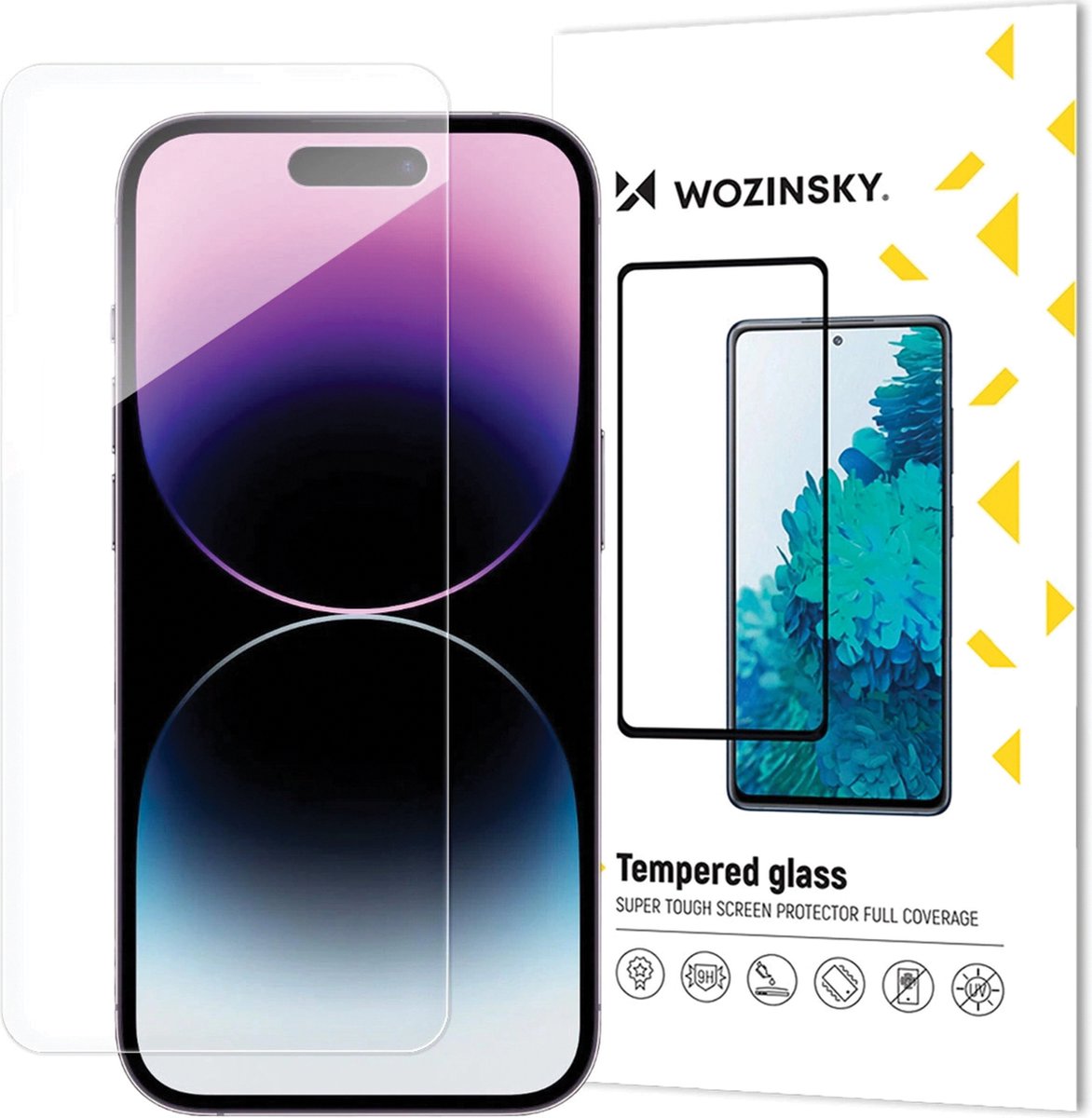 Wozinsky Tempered Glass for iPhone 16 Pro / iPhone 17 / iPhone 17 Pro