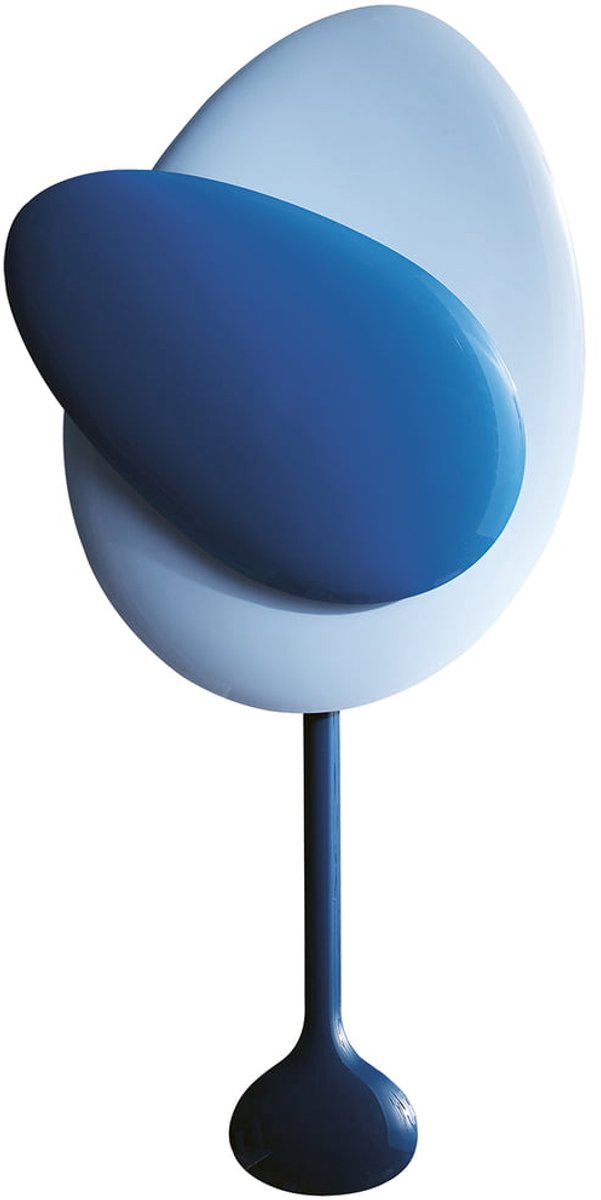 Design House Stockholm Reloj de pared Mellow Clock Blue