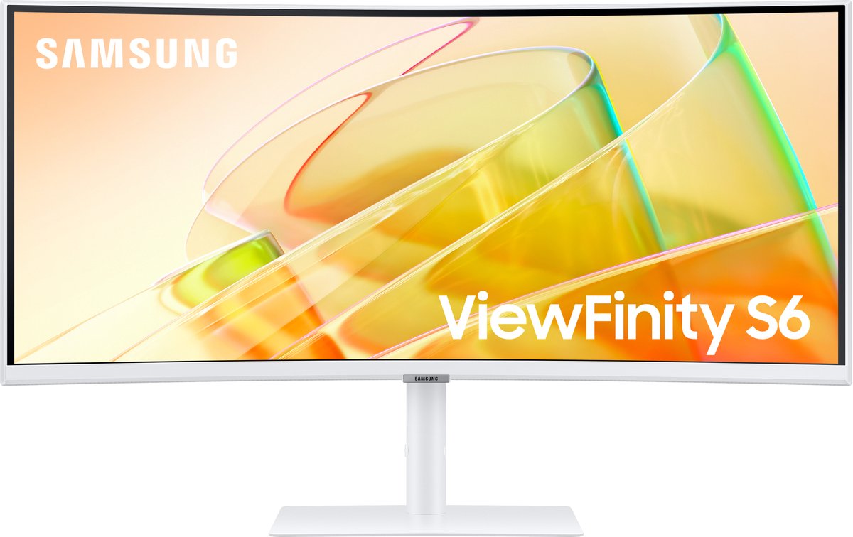 34" Samsung ViewFinity S6 S34C650TAU - 3440x1440 (UWQHD) - 100Hz - VA - 90W USB-C - KVM switch