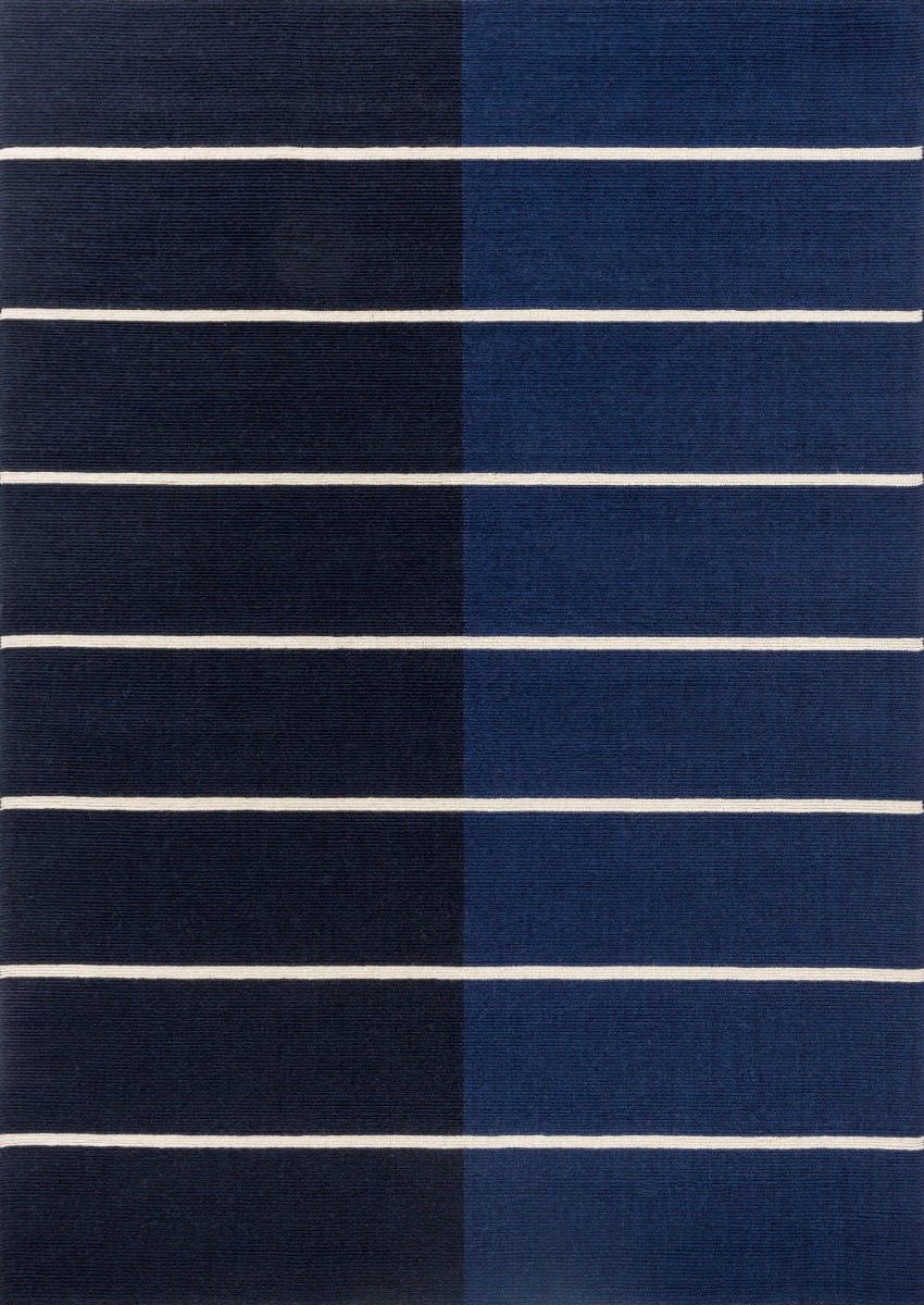Marimekko Alfombra de lana Tiibet Deep Blue, 200x280 cm