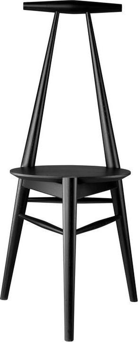 FDB Møbler Silla J157 Anker Oak black lacquered