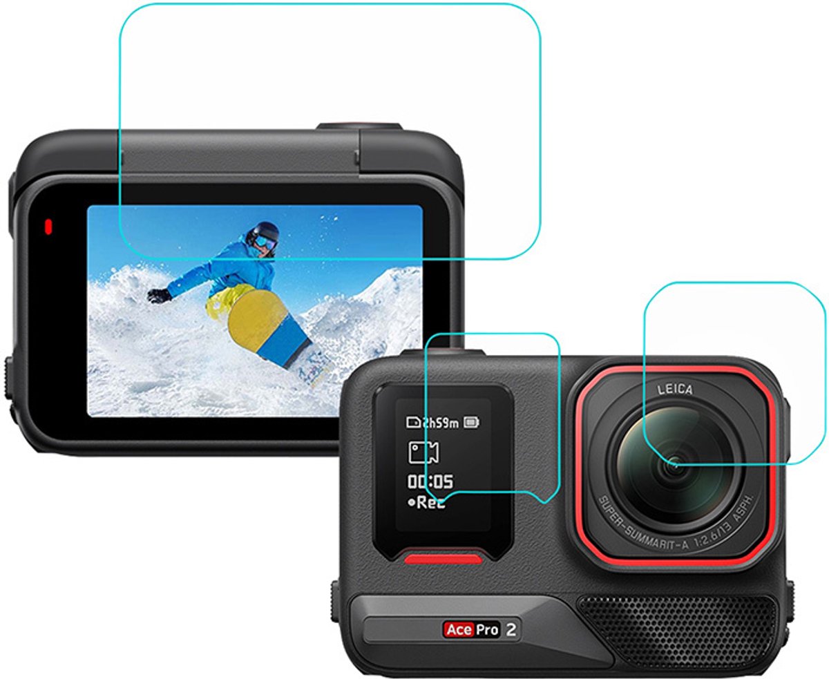 Puluz 3-in-1 protective film for Insta 360 Ace Pro