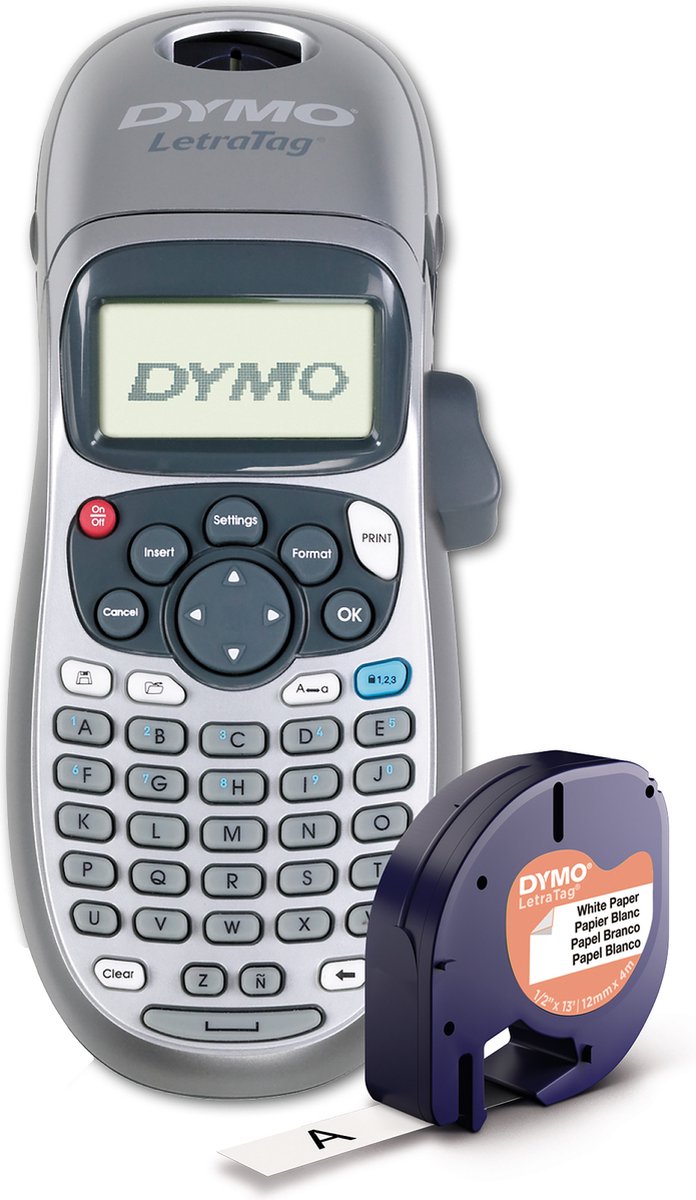 DYMO LetraTag LT-100H håndholdt etiketmaskine | batterier medfølger