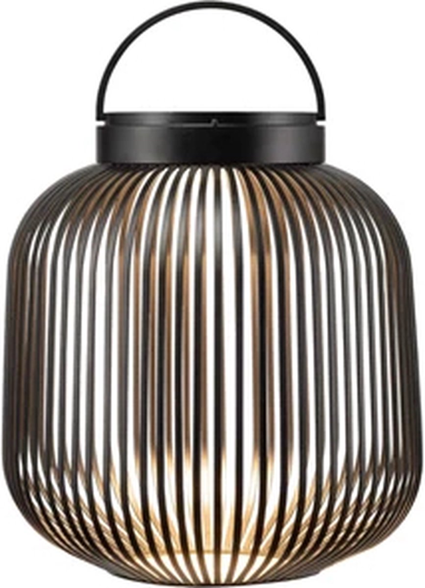 blomus Lámpara LED Lito M Negro