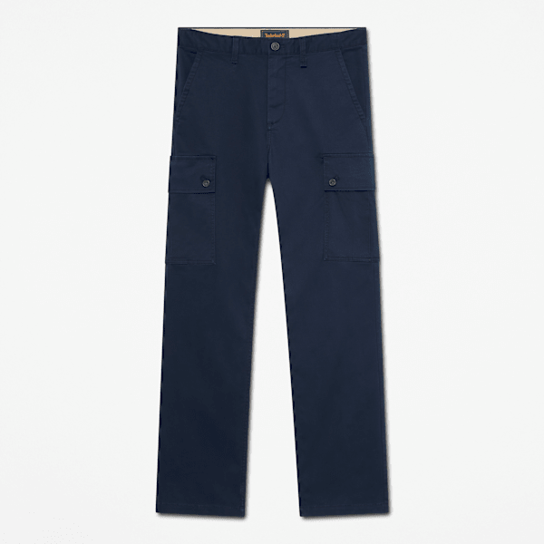 Timberland - Pantaloni Cargo in Twill da Uomo in blu scuro, Uomo, blu, Taglia: 38