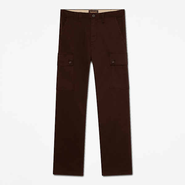Timberland - Pantaloni Cargo in Twill da Uomo in marrone scuro, Uomo, marrone, Taglia: 40