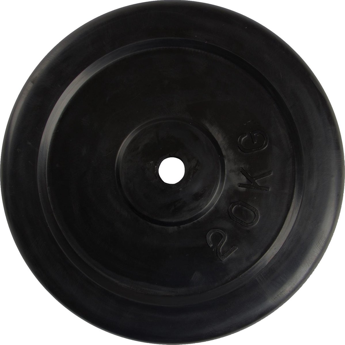 Disque de musculation en caoutchouc VirtuFit