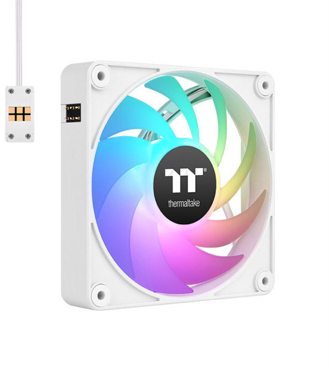 Thermaltake CT120 EX ARGB Sync - Kabinet køler - 120mm - Hvid