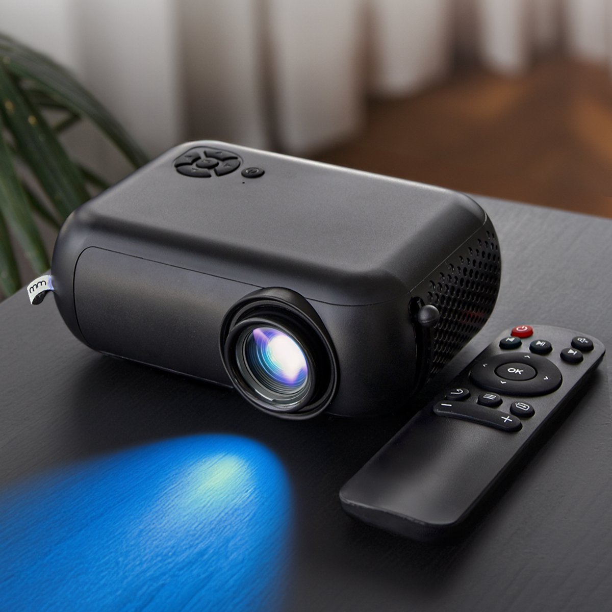 Mikamax Projektor MM - SMART MINI PROJECTOR - 1800 lumens
