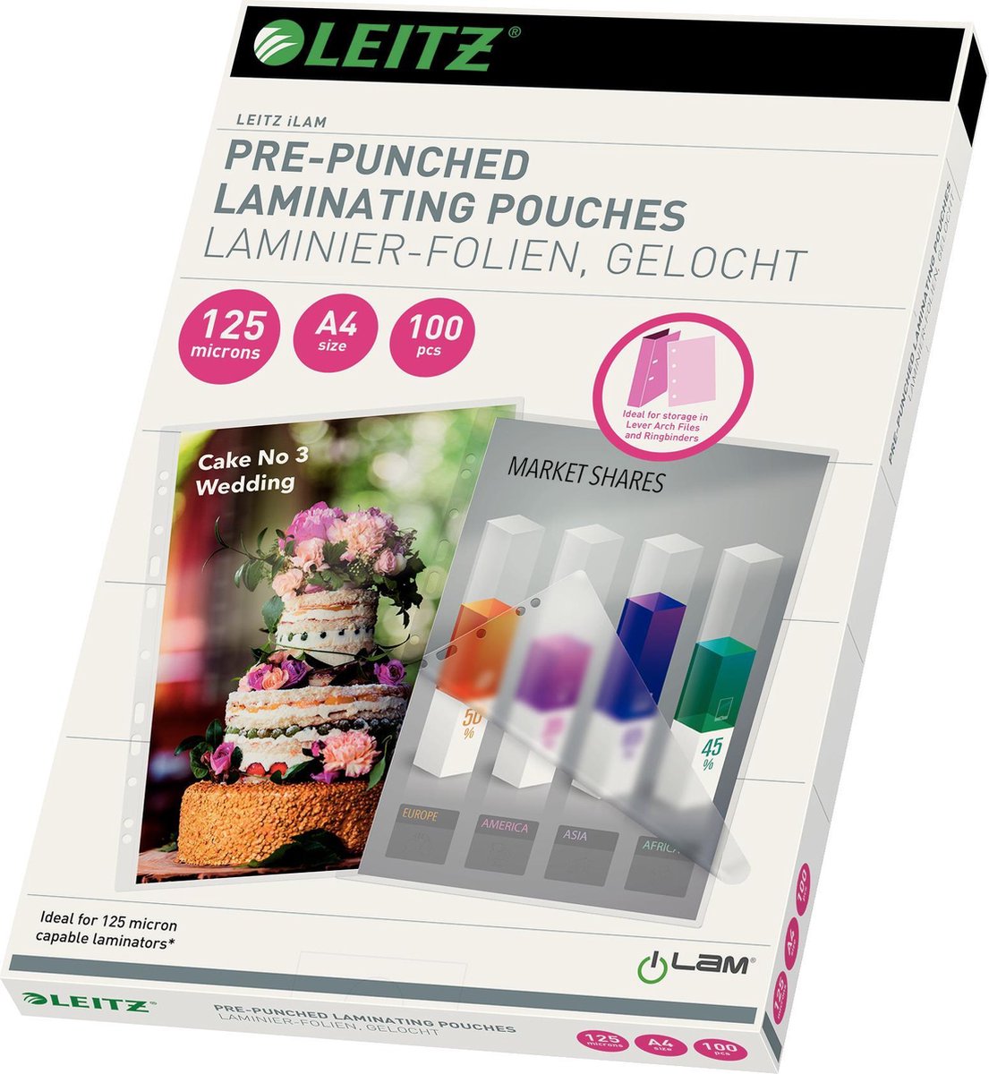 Leitz iLAM - 100 - A4 - lamination pouches