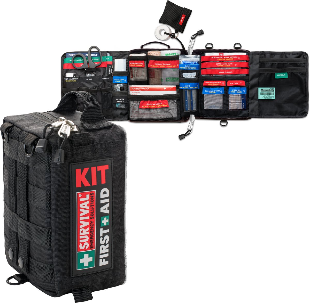 Trousse de secours pour véhicule Survival First Aid Kit