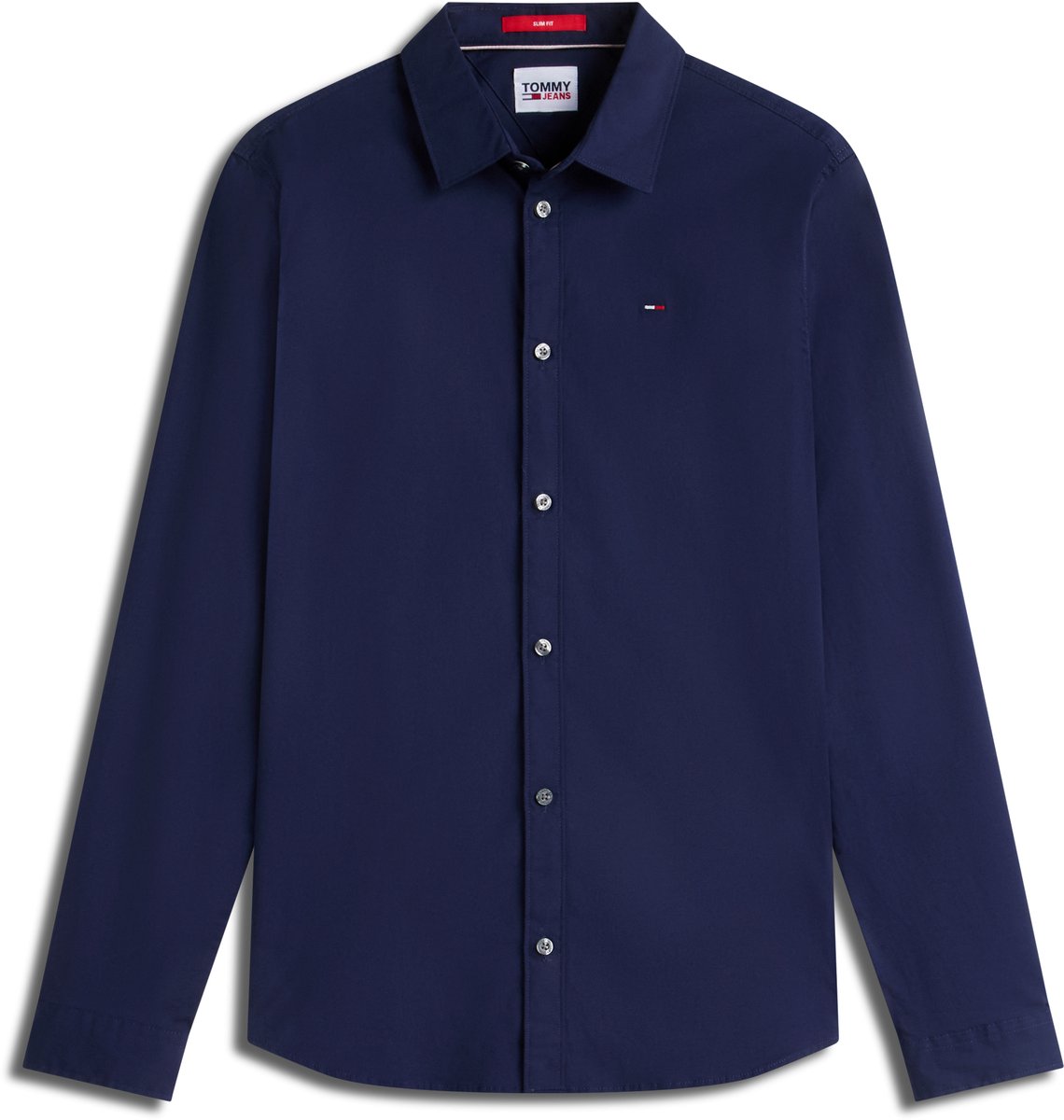 TOMMY JEANS Original Stretch - camicia maniche lunghe - uomo