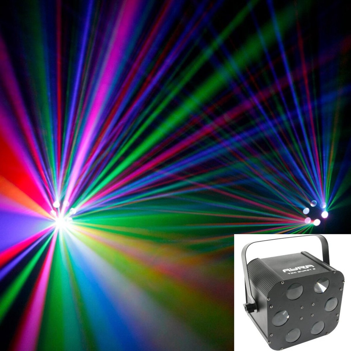Ayra TDC Burst 6 LED Light Effect