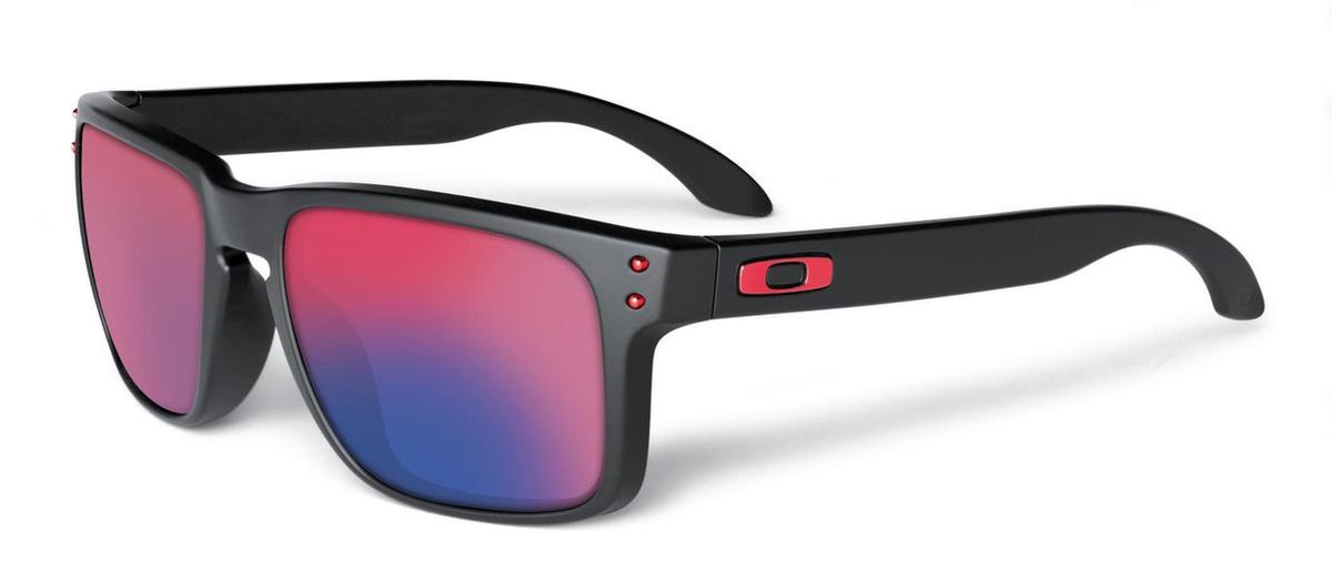 Lunettes de soleil en verre Oakley Holbrook™ Red Iridium