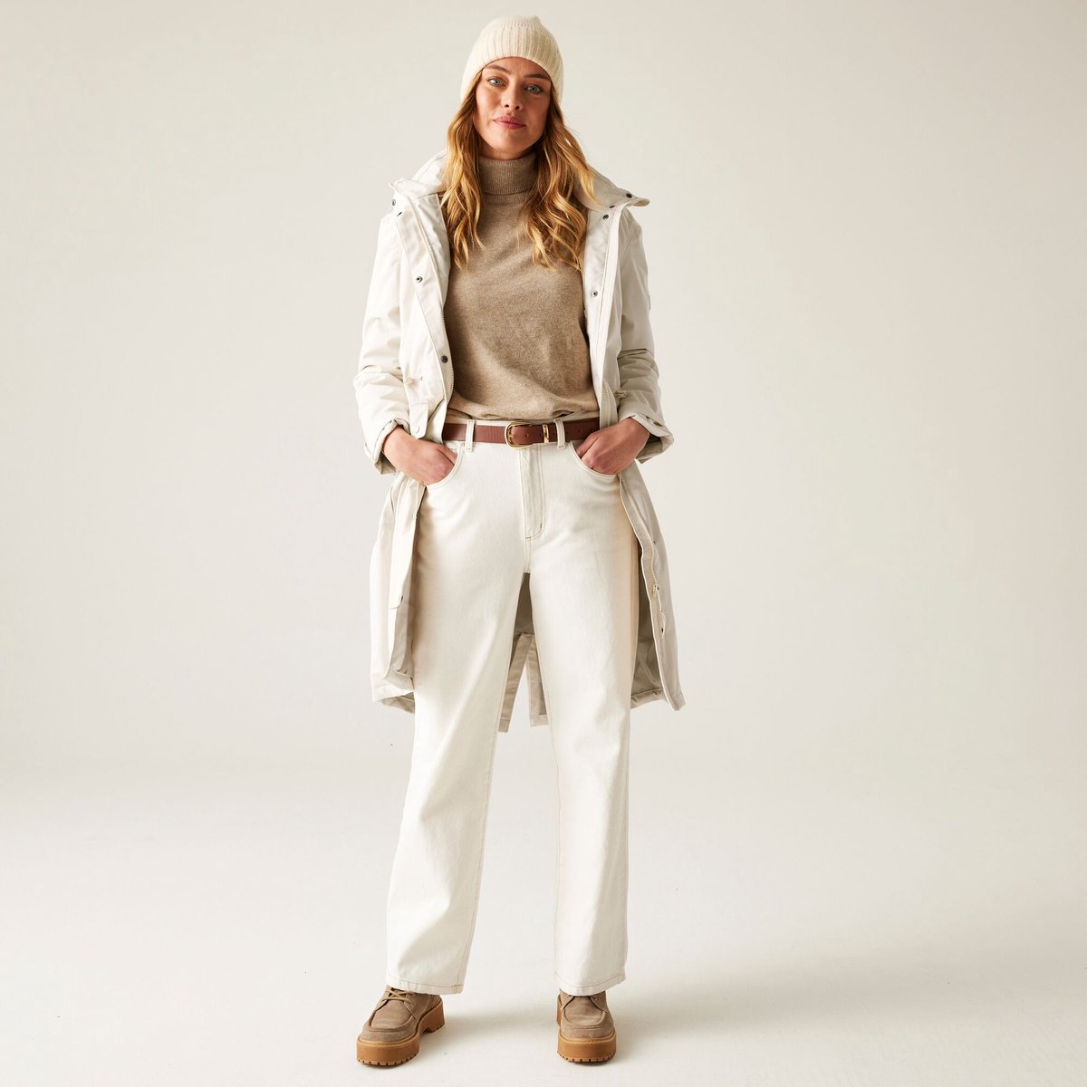 Abrigo impermeable con capucha de mujer Regatta Yannta
