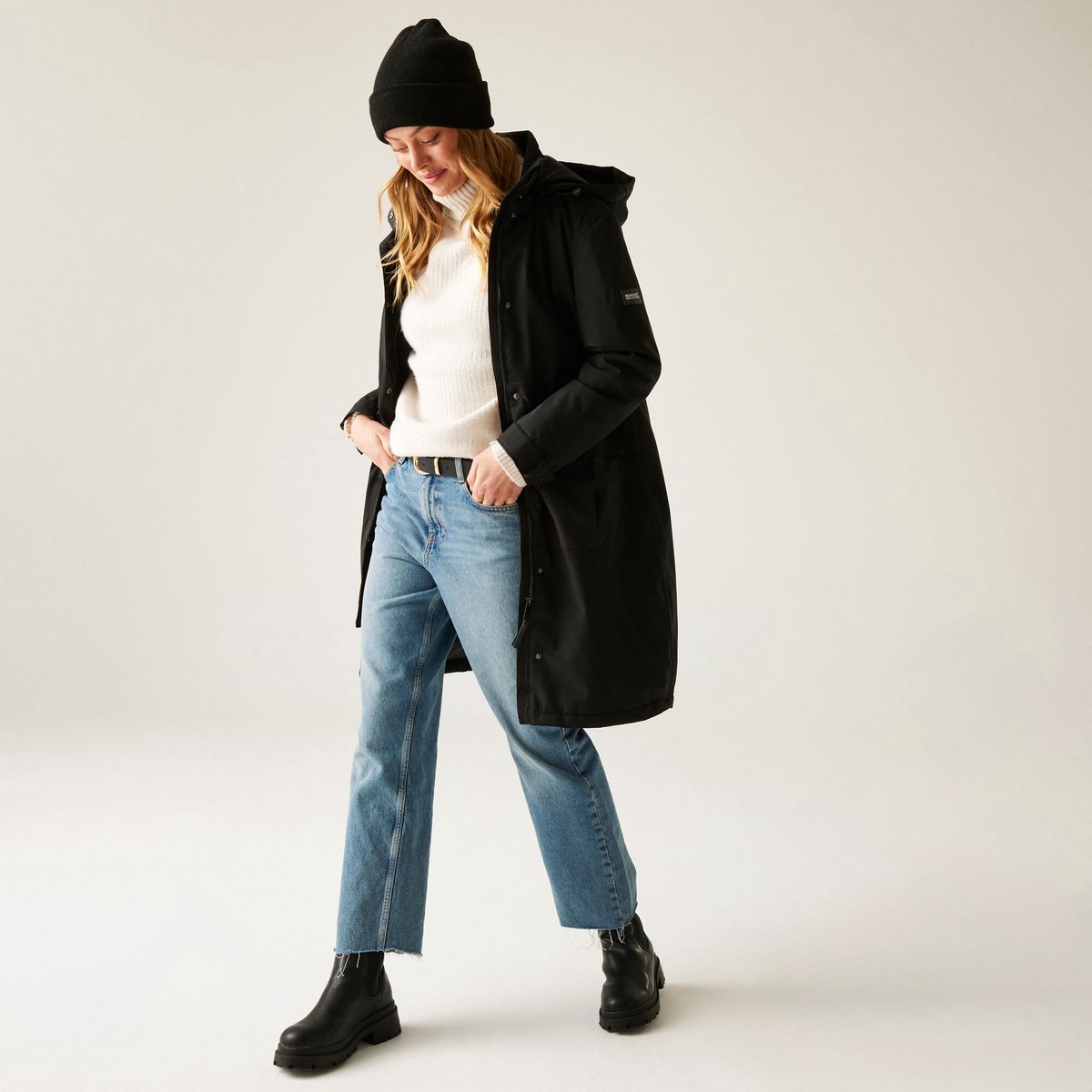 Abrigo impermeable con capucha de mujer Regatta Yannta