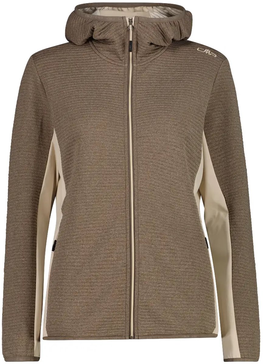 Chaqueta con capucha híbrida extensible mujer CMP Unlimitech