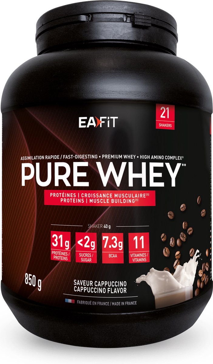 Proteína EA Fit Pure Whey Cappuccino