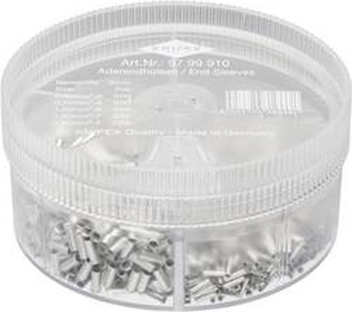 Knipex 97 99 910 Assortimento Capicorda 0.5 mm², 0.75 mm², 1 mm², 1.5 mm², 2.5 mm² Non isolato 1900 pz.