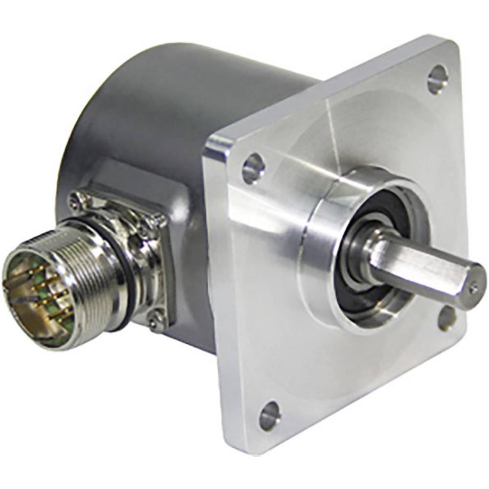 Posital Fraba Absolut Encoder rotativo 1 pz. OCD-CAA1B-0016-9A7S-ARW Flangia quadrata Pezzo