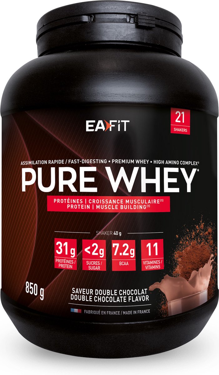 Proteína doble chocolate EA Fit Pure Whey