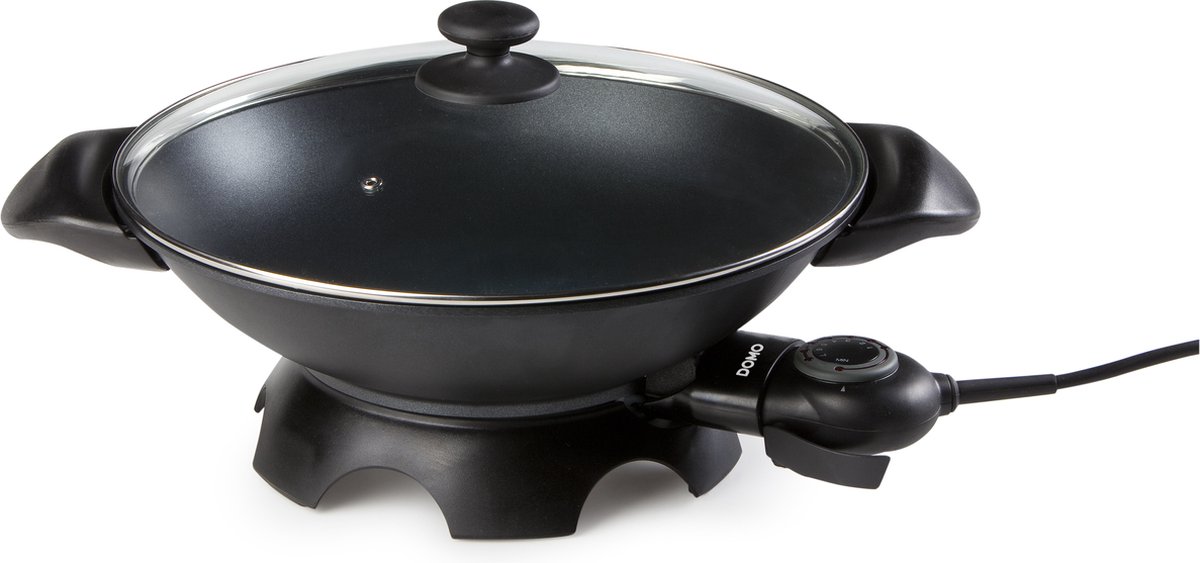 DOMO DO8708W DO8708W Padella Wok elettrica Nero