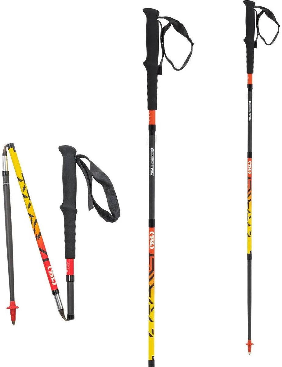 Postes de sendero TSL Trail Carbon 4 Ultra Mid Fire
