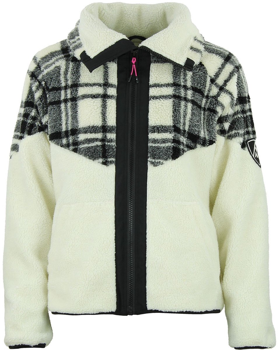 Polar con cremallera para mujer Peak Mountain Sherpa 350G