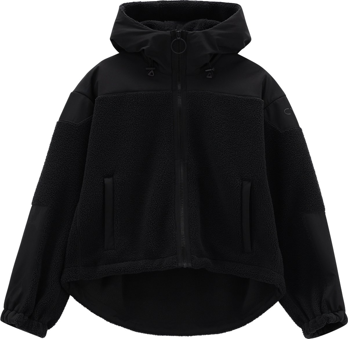 Chaleco polar con capucha para mujer CMP