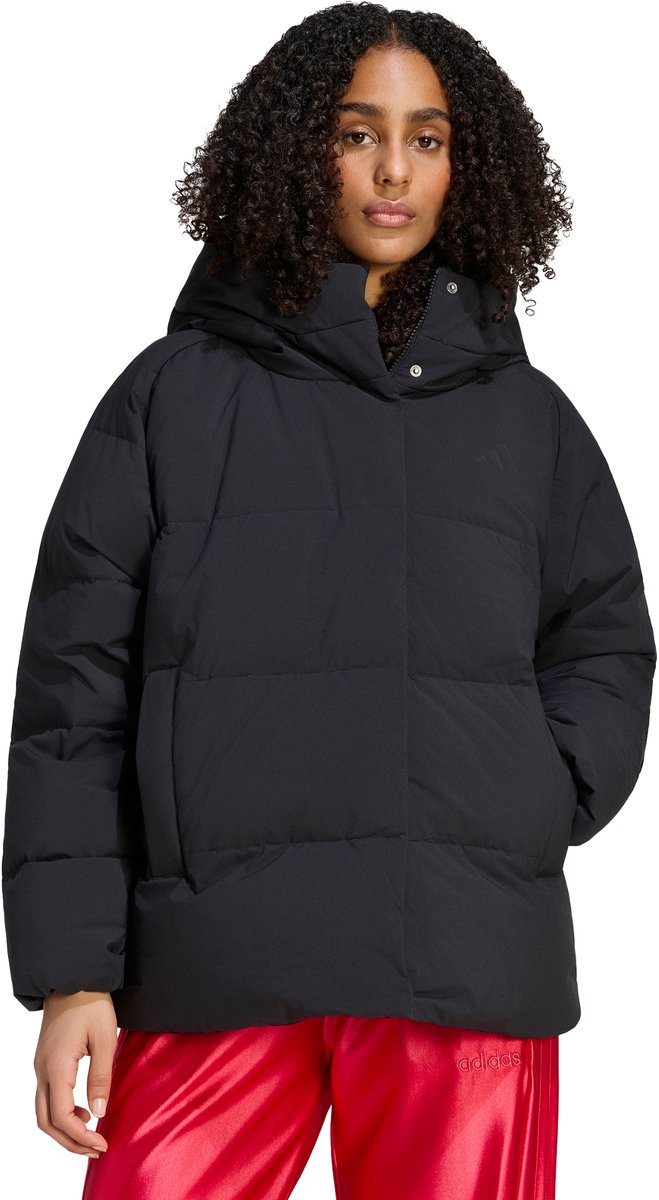 Plumífero con capucha de mujer adidas Helionic Down
